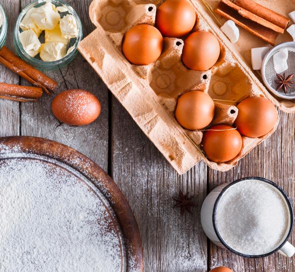 ¡Dé rienda suelta a su creatividad en repostería con nuestra paleta de sabores!